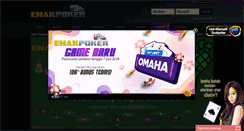 Desktop Screenshot of enakpoker.com